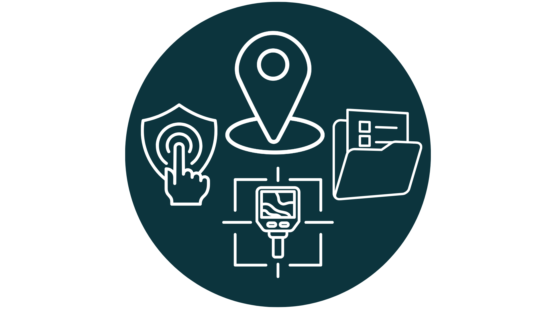 SCANTRAS icons demonstrating our 3D scanning technology and digital twin imaging